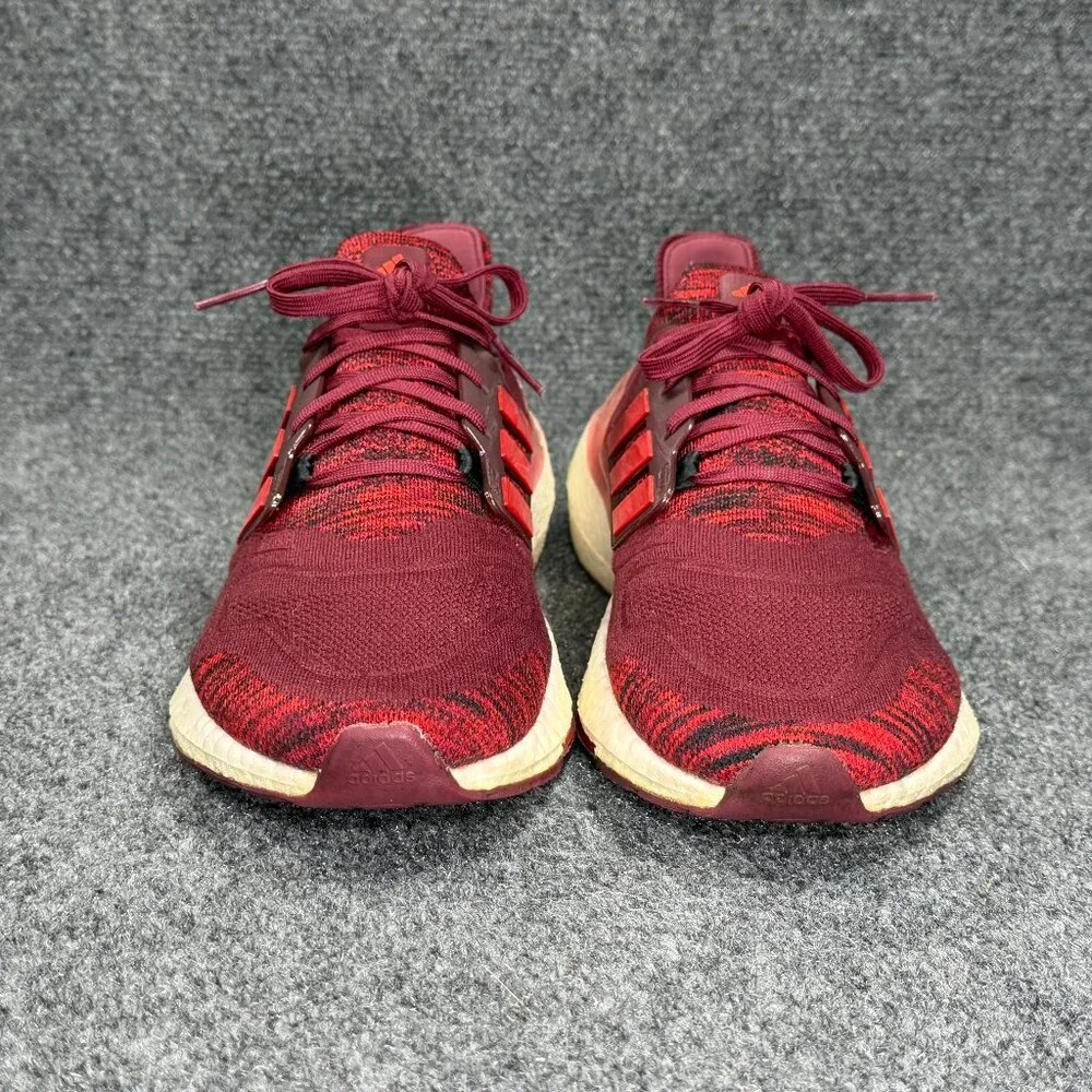 Adidas Ultraboost 22 Running Shoes Men's Size 10.5 Shadow Red Better Scarlet Run